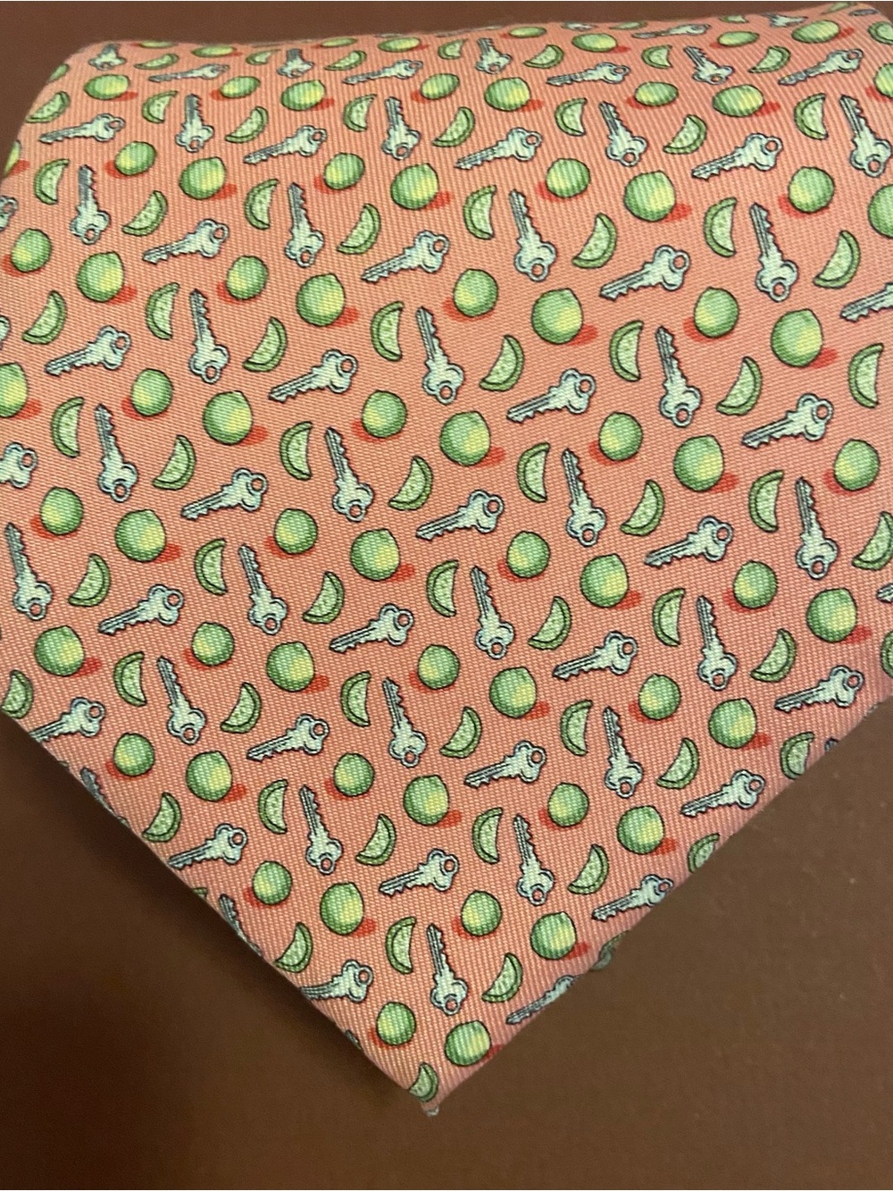 Vineyard Vines “Key Lime” Silk Tie